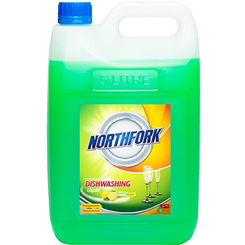 Northfork Concentrate Dishwashing Liquid Lemon Fresh Fragrance 5 Litres | Better Office