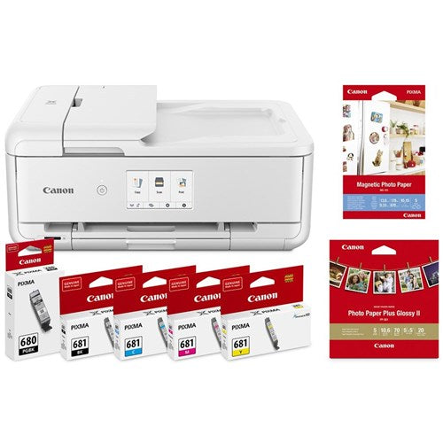 Canon Pixma Home TS9565 A3 Colour Multifunction Inkjet Printer White