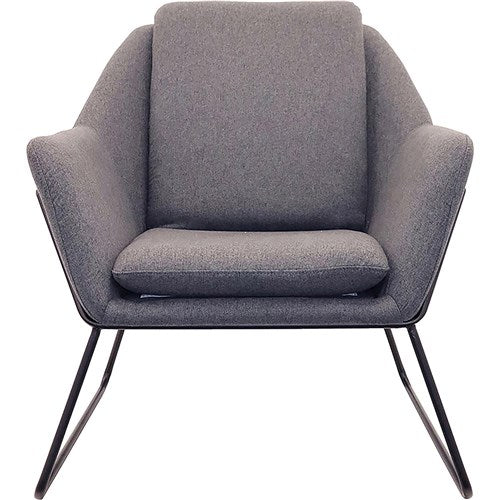 Rapidline Cardinal Lounge Chair 1 Seater 755W x 800D x 870mmH Charcoal Ash