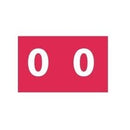 LABELS COLOUR CODING AVERY 25X38MM 0 SIDE TAB PINK PK180