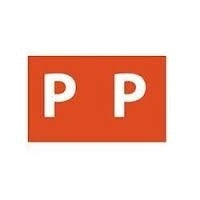 LABELS COLOUR CODING AVERY 25X38MM P SIDE TAB DARK ORANGE PK180