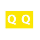 Sp- Labels Colour Coding Avery 25x38mm Q Side Tab Yellow Pk180