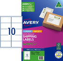 Label Avery Eco L7173 Shipping 10up 99.1x57mm Pk100