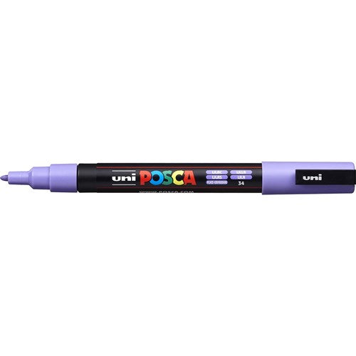 Uni Posca PC-3M Paint Marker Fine 1.3mm Bullet Tip Lilac