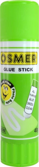 GLUE STICK OSMER 40GRM WHITE