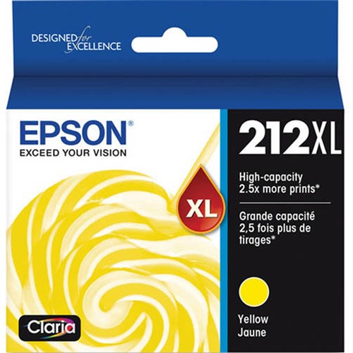 Epson 212XL Ink Cartridge High Yield Yellow | Better Office