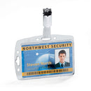 Sp- Id Durable Security Pass Holder With Rotating Clip (10)