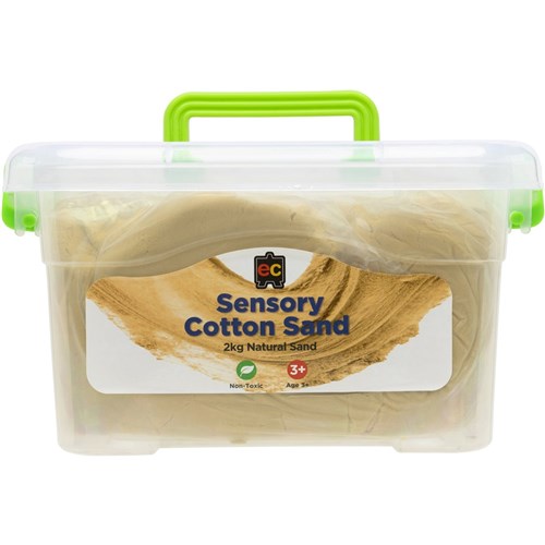 EC Sensory Cotton Sand 5KG Tub Natural | Better Office