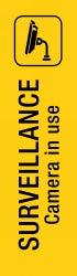 Sp- Sign Apli S/Adh Pk1 Surveillance Camera Yellow