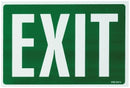 Sp- Sign Headline 203x305mm Exit Green/White