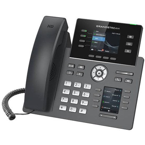 Grandstream GRP2614 4 Line Corded Desk IP Phone Grey