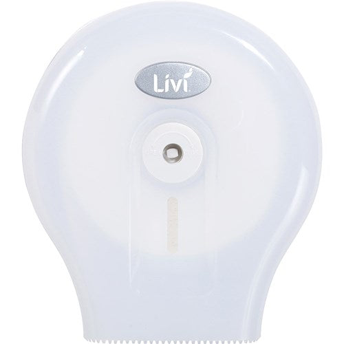 Livi Toilet Roll Dispenser Single White