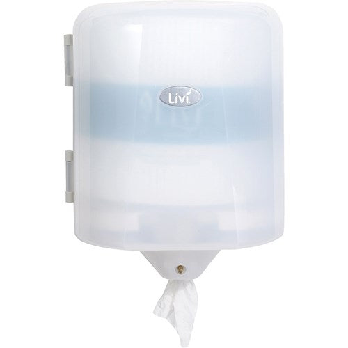 Livi Centrefeed Hand Towel Dispenser White | Better Office