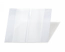 Sp- Book Sleeves Contact Slip On A4 Clear Pk5