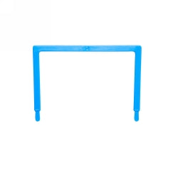 AVERY TUBECLIP U PIECE BLUE PCK 25