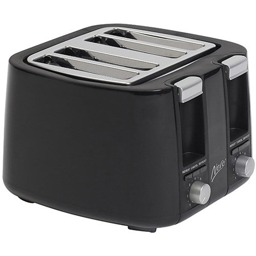 Nero 4 Slice Toaster Black