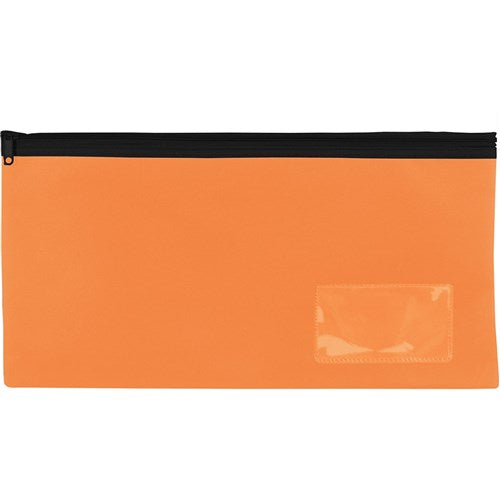 Celco Pencil Case Single Zip Medium 350 x 180mm Orange