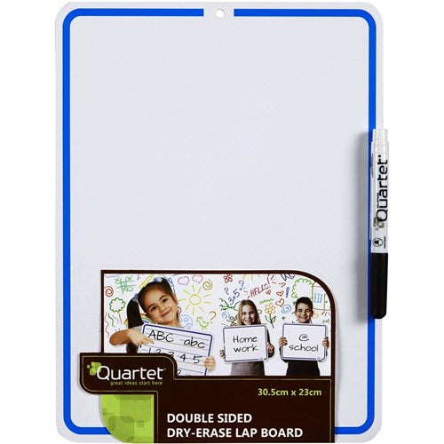 Quartet Double Sided Lap Board 230 x 305mm Blank/Lined