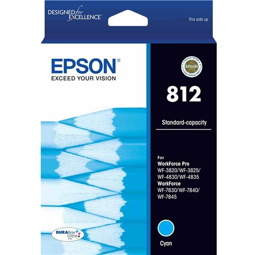 Epson 812 DURABrite Ultra Ink Cartridge Cyan | Better Office