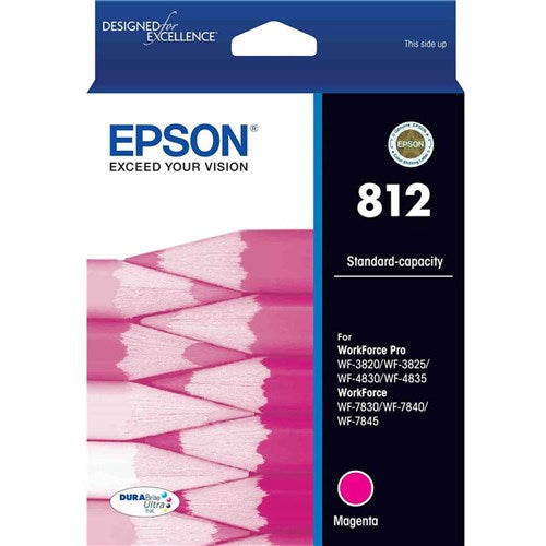 Epson 812 DURABrite Ultra Ink Cartridge Magenta | Better Office