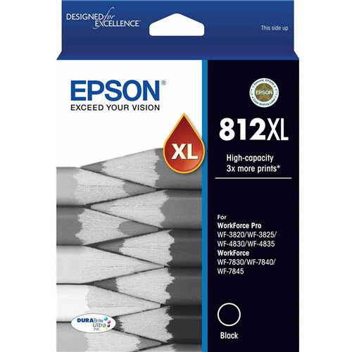 Epson 812XL DURABrite Ultra Ink Cartridge High Yield Black | Better Office