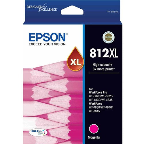 Epson 812XL DURABrite Ultra Ink Cartridge High Yield Magenta | Better Office