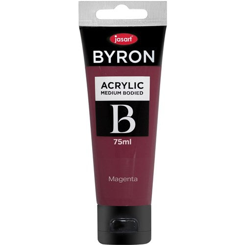Jasart Byron Acrylic Paint 75ml Magenta