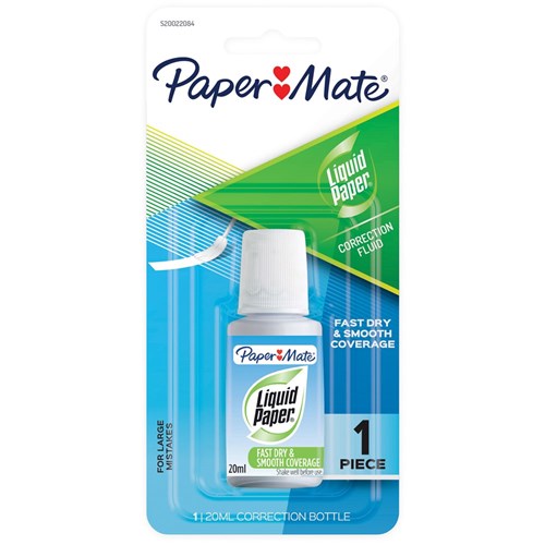 Paper Mate Liquid Paper Correction Fluid 20ml | Better Office