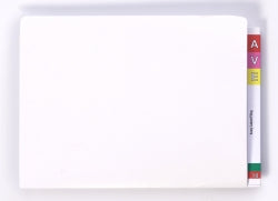 FILE LATERAL AVERY F/C EXTRA HEAVY WEIGHT WHITE