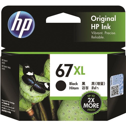 HP 67XL 3YM57AA Ink Cartridge High Yield Black High Yield Black | Better Office