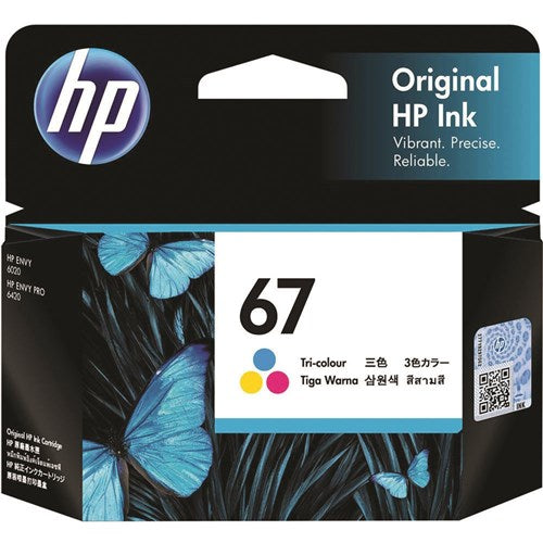 HP 67 Tri Colour Ink Cartridge 3YM55AA | Better Office