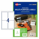 Sp- Label Avery 99.1x139mm L7169rev Multi-Purpose 4up Pk25