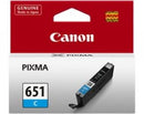 Sp- Inkjet Cart Canon Cli651 Cyan