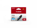 Inkjet Cart Canon Cli651cxl Cyan