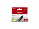 Inkjet Cart Canon Cli651yxl Yellow