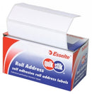 Sp- Label Quik Stik Disp 103x36 Roll Address (BX)