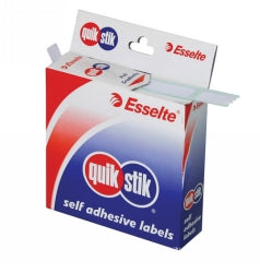 LABEL QUIK STIK DISP 24X102 WHITE