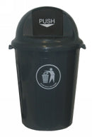 Sp- Bin Heavy Duty Swing Top Italplast 80l Dark Grey