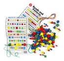 Sp- Beads & Patterns Kit Lcbf Inc Mat / Laces / 176 Beads