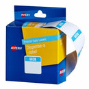 Labels Avery Dispenser 24x24mm Monday Freezer-Safe Bx100