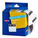 Labels Avery Dispenser 24x24mm Sat/Sun Freezer-Safe Bx100