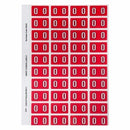 Sp- Labels Colour Coding Avery 42x25mm 0 Side Tab Red Pk240