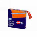 Sp- Labels Colour Coding Avery 25x38mm A Side Tab Pink Bx500