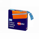Sp- Labels Colour Coding Avery 25x38mm T Side Tab Blue Bx500