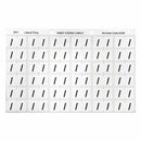 Sp- Labels Colour Coding Avery 25x38mm / Side Tab White Pk180