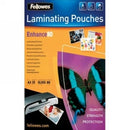 LAMINATING POUCHES FELLOWES A3 80 MICRON GLOSS PK25