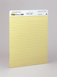 EASEL PAD POST-IT 561 635X762MM LINED YELLOW