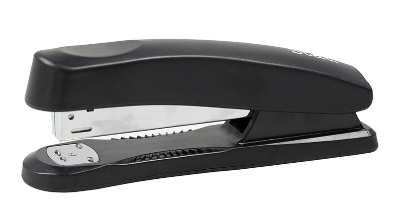 STAPLER STAT 26/6 FULL STRIP BLACK PLASTIC