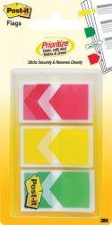 Sp - Flags Prioritize Arrow Post-It 24mm 682-Arr-Ryg Red/Yellow/Green Pk60