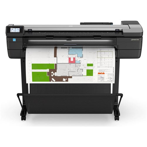 HP T830 DesignJet 36 Inch Large Format Multifunction Printer Black | Better Office